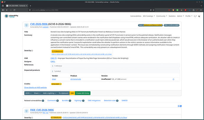 Vulnerability-Lookup-5.0.0-Vulnerability-View