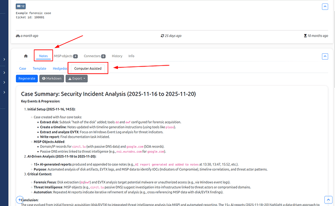computer assisted report